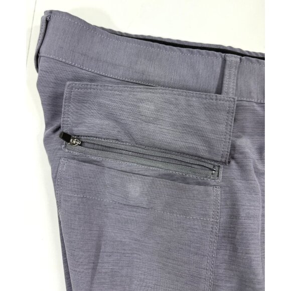 Bylt Mens Kinetic Shorts Size 2XL Gray Performance Chino Golf Stretch - Picture 7 of 16